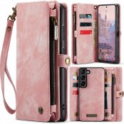 Köp CaseMe Multi-Slot 2 i 1 Plånboksfodral Galaxy S24 Plus Rosa Online