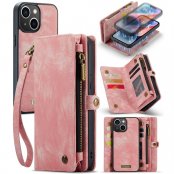 Köp CaseMe Multi-Slot 2 i 1 Plånboksfodral iPhone 15 Rosa Online