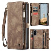Plånboksfodral Galaxy A56 brun