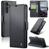 Plånboksfodral RFID-skydd Samsung Galaxy S24 FE Svart