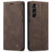 Köp CaseMe Slim Plånboksfodral Samsung Galaxy S23 Plus Brun Online