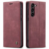 Köp CaseMe Slim Plånboksfodral Samsung Galaxy S23 Röd Online