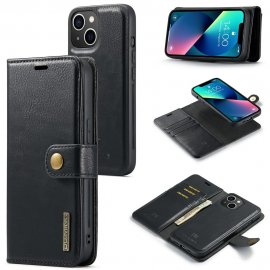 Köp DG.MING 2-in-1 Magnet Wallet iPhone 15 Black Online