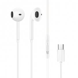 Köp Dudao In-Ear Earpods With USB-C Connector White Online