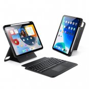 Dux Ducis Bluetooth-tangentbord Fodral iPad 11 11th Gen (2025) Svart