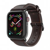 Köp Dux Ducis Läderarmband Apple Watch 45mm Series 9 Brun Online