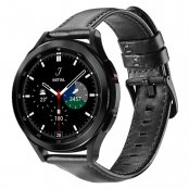 Dux Ducis Läderarmband Samsung Galaxy Watch 7 44mm Svart