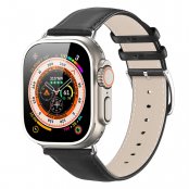 Dux Ducis Leather Armband Apple Watch Series 11 42mm Black