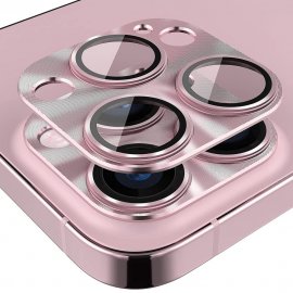 Köp Hat Prince Aluminium Kameraskydd iPhone 14 Pro/iPhone 14 Pro Max Rosa Online