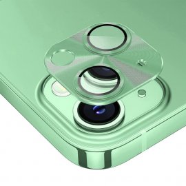 Köp Hat Prince Kameraskydd Aluminium iPhone 15/iPhone 15 Plus Grön Online