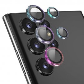 Köp Hat Prince Linsskydd Härdat Glas Samsung Galaxy S24 Ultra Multifärg Online