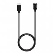 USB-C laddningskabel 1 meter till Garmin Fenix 7 Pro i svart färg