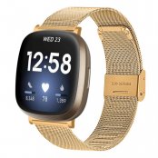 Köp Milanese Mesh Bracelet Fitbit Versa 3/Sense Guld Online