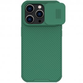 Köp Nillkin CamShield Skal iPhone 14 Pro Grön Online
