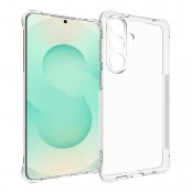 Transparent Samsung Galaxy S26 Plus skal i TPU-plast – framsida och baksida