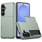 samsung galaxy s26 plus grön mobilskal med kortfack och slimmad design