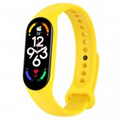 Silikonarmband Xiaomi Mi Band 7 Gul - Techhuset.se
