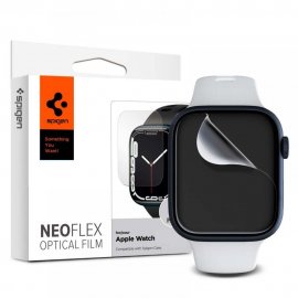 Köp Spigen Apple Watch 45mm Series 9 Skärmskydd Neo Flex HD 3-pack Online