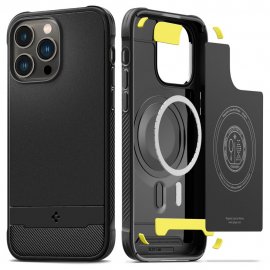 Köp Spigen iPhone 14 Pro Max Case Rugged Armor Mag Black Online