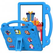 Blått EVA-skal med kickstand till Samsung Galaxy Tab A9 Plus för barn