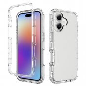 Genomskinligt Full Protection Skal iPhone 17 - Framsida och Baksida