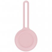 Apple AirTag Hållare Silikon Rosa - Techhuset.se