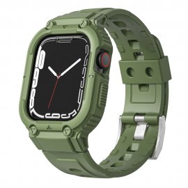 Köp Apple Watch Ultra 49mm Stöttåligt Skal+Armband Grön Online