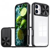 Edge Skal Kameraskydd iPhone 16 Svart