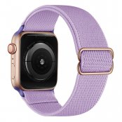 Köp Elastiskt Nylonarmband Apple Watch 42/44/45/49 mm Lila Online