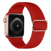 Köp Elastiskt Nylonarmband Apple Watch 42/44/45/49 mm Röd Online