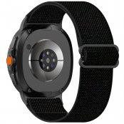 Elastiskt Nylonarmband Samsung Galaxy Watch 8 40mm Svart