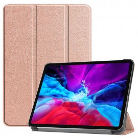 Fodral Tri-fold iPad Pro 12.9 2018/2020 Rose Guld - Techhuset.se