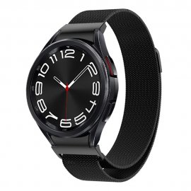 Köp Full Fit Milanese Armband Samsung Galaxy Watch 6 40mm Svart Online