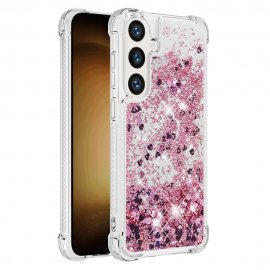 Köp Glitter Bling TPU Case Samsung Galaxy S24 Plus Roséguld Online