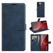 iPhone 13 Pro Leather Wallet Blue - Techhuset.se