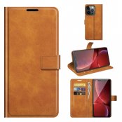 iPhone 13 Pro Leather Wallet Cognac - Techhuset.se
