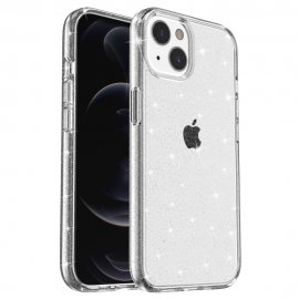 Köp iPhone 14 Skal Glitter Transparent Online