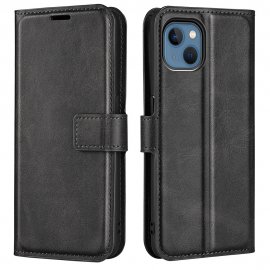 Köp iPhone 14 Wallet Leather Black Online