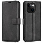 Köp iPhone 15 Wallet Leather Black Online