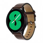 Köp Klassiskt Läderarmband Samsung Galaxy Watch 6 40mm Brun Online