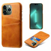 Köp Läderskal Med Kortfack iPhone 14 Pro Max Cognac Online