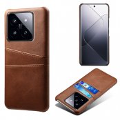 Läderskal Xiaomi 14 Brun