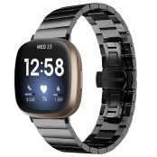 Köp Länkarmband Fitbit Versa 4/Sense 2 Svart Online