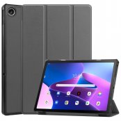 Lenovo Tab M10 Plus (3rd gen) Fodral Tri-fold Grå - Techhuset.se