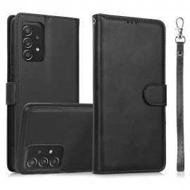 Köp Magnet Leather Wallet Samsung Galaxy A53 Svart Online