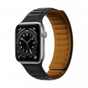 Köp Magnetiskt Silikonarmband Apple Watch Ultra 2 49mm Svart Online