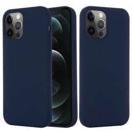 Köp MagSafe Silikonskal iPhone 15 Pro Max Mörkblå Online