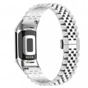 Köp Metallarmband Fitbit Charge 5 i Fjärilsspänne Silver Online