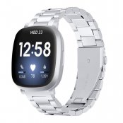 Metallarmband Fitbit Versa 3/Sense Silver - Techhuset.se
