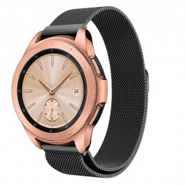 Milanese Loop Armband Samsung Galaxy Watch 42mm Svart - Techhuset.se